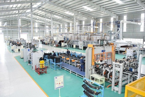 Dây chuyền sản xuất tại nhà máy Nhíp đạt tỷ lệ tự động hóa 70%