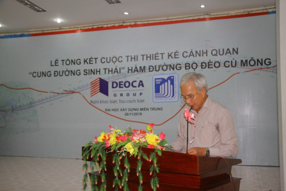 PGS. TS Trần Chủng phát biểu tại buổi lễ