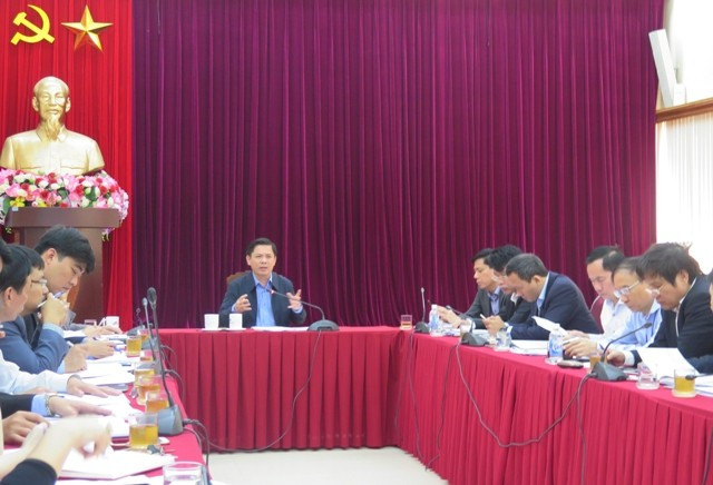 Bộ trưởng Nguyễn Văn Thể chủ trì Hội nghị giao ban Bộ GTVT tháng 11