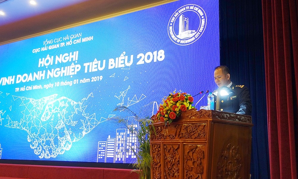  Cục trưởng Cục Hải quan TP.HCM Đinh Ngọc Thắng đánh giá cao sự hợp tác tích cực của các hiệp hội, cộng đồng doanh nghiệp với cơ quan Hải quan