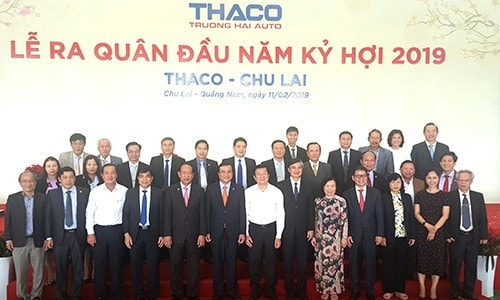 Lễ ra quân đầu năm Kỷ Hợi 2019 Thaco - Chu Lai