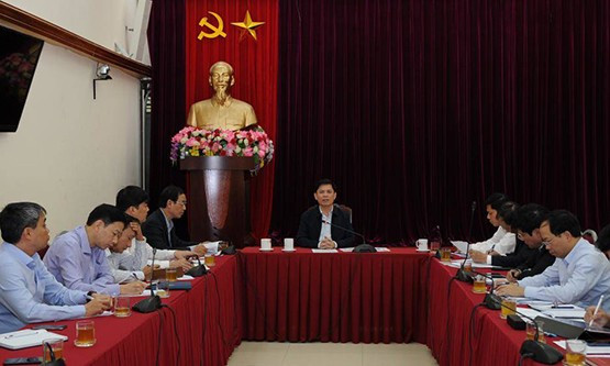 Bộ trưởng Nguyễn Văn Thể chủ trì buổi họp kiểm điểm tiến độ dự án CHK Long Thành