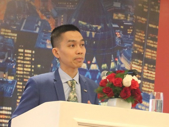 PGS-TS Nguyễn Đức Thành, Viện trưởng Viện Nghiên cứu Kinh tế và Chính sách (VEPR) phát biểu tại hội thảo