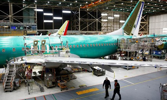 Một máy bay 737 Max đang trong quá trình sản xuất tại nhà máy của Boeing ở Renton, Washington, hôm 27/3/2017 - Ảnh: Reuters/CNBC