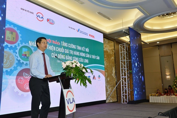 Ông Trương Quang Hoài Nam - Phó Chủ tịch UBND TP. Cần Thơ phát biểu khai mạc tại Hội nghị (Ảnh: Phó Bá Cường)