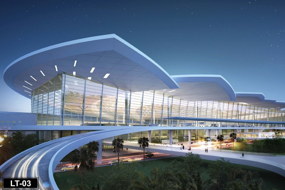 Phối cảnh thiết kế sân bay Long Thành