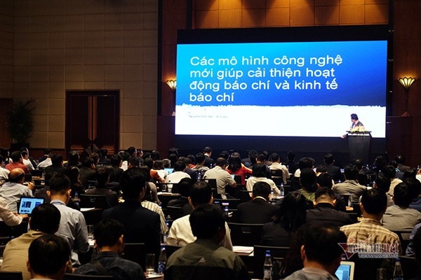 Diễn đàn “Báo chí và Công nghệ” vừa được Bộ Thông tin và Truyền thông tổ chức tại Hà Nội