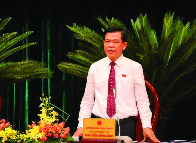Ông Nguyễn Hồng Lĩnh, Ủy viên Trung ương Đảng, Bí thư Tỉnh ủy BR-VT