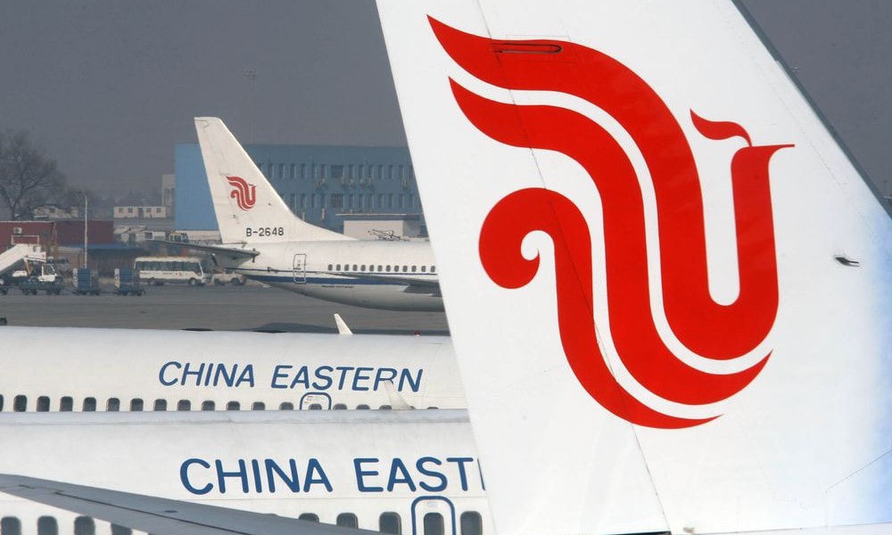 Các hãng hàng không của Trung Quốc được dự đoán chịu thiệt hại nặng nhất vì Covid-19. Ảnh: Bloomberg