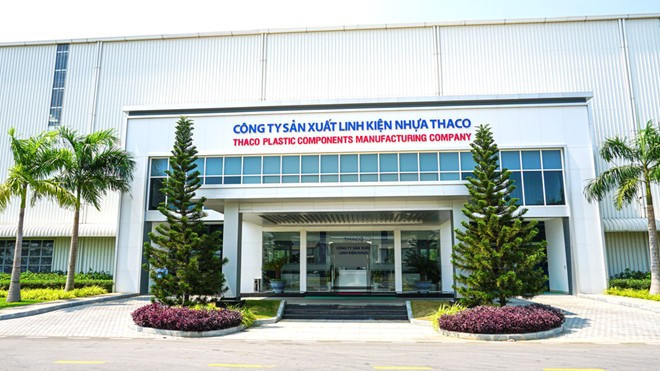 Nhà máy sản xuất linh kiện nhựa Thaco