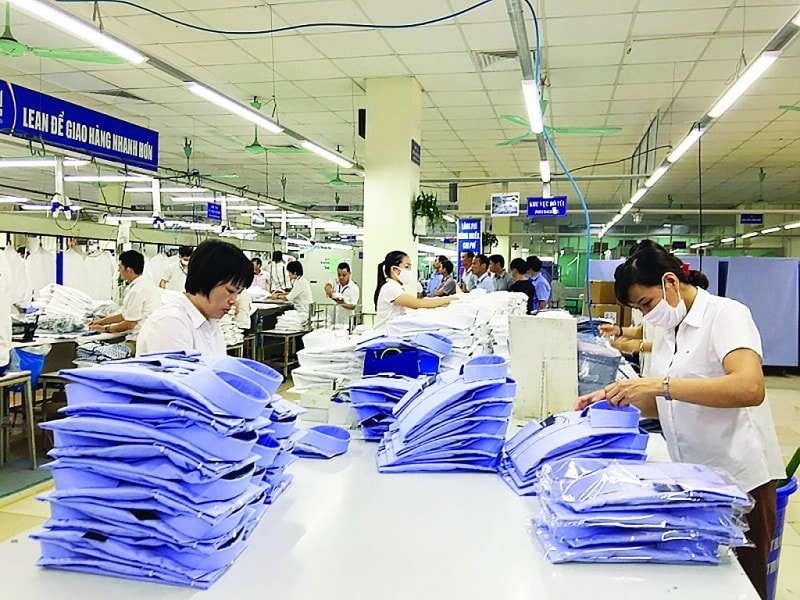 Ngành dệt may Việt Nam hiện tại khá tự tin trong vấn đề có thể đáp ứng được yêu cầu về quy tắc xuất xứ trong EVFTA - Ảnh: N. Thanh