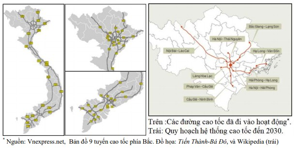 Theo quy hoạch, Việt Nam sẽ có 22 đường cao tốc, ký hiệu từ CT 01 đến CT 22
