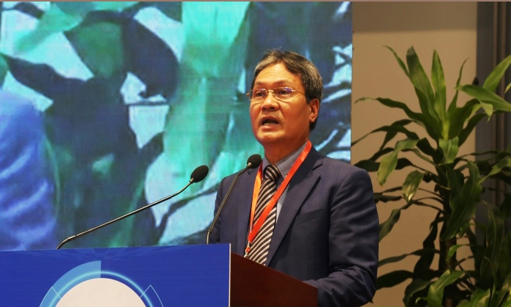 Ông Nguyễn Cao Lục, Phó Chủ nhiệm Văn phòng Chính phủ phát biểu tại hội thảo