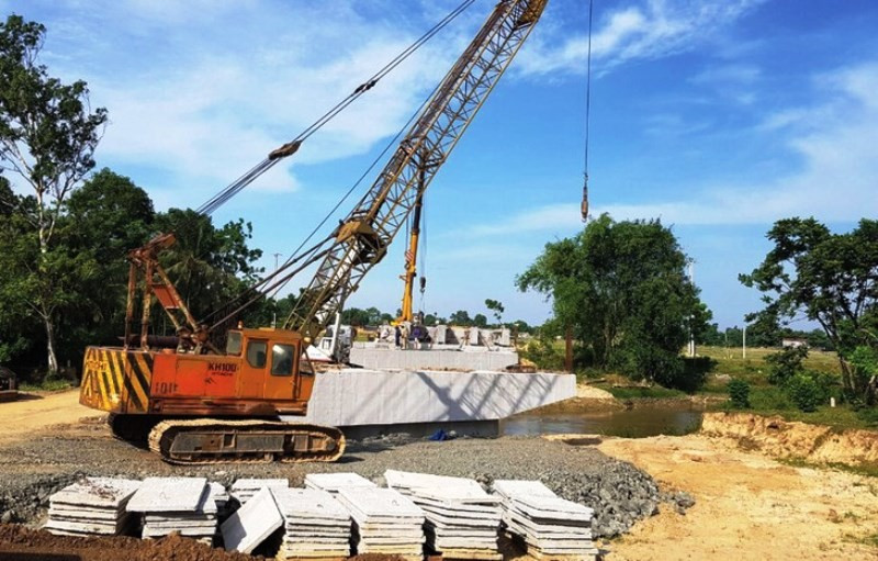 Dự án Tuyến đường nối TP Thanh Hóa với Cảng hàng không quốc tế Thọ Xuân đang được triển khai xây dựng