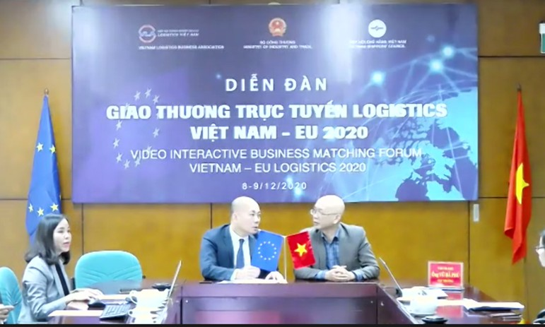 Phiên toàn thể Diễn đàn giao thương trực tuyến logistics Việt Nam - EU năm 2020