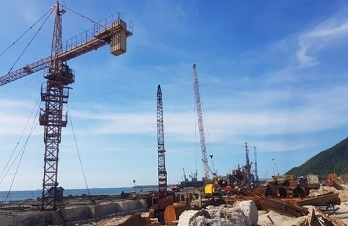 Sau 5 năm từ ngày khởi công, dự án Cảng tổng hợp quốc tế Hoành Sơn vẫn lỗi hẹn