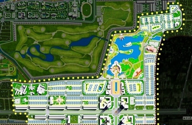 Phối cảnh khu đô thị mới Xuân Thành