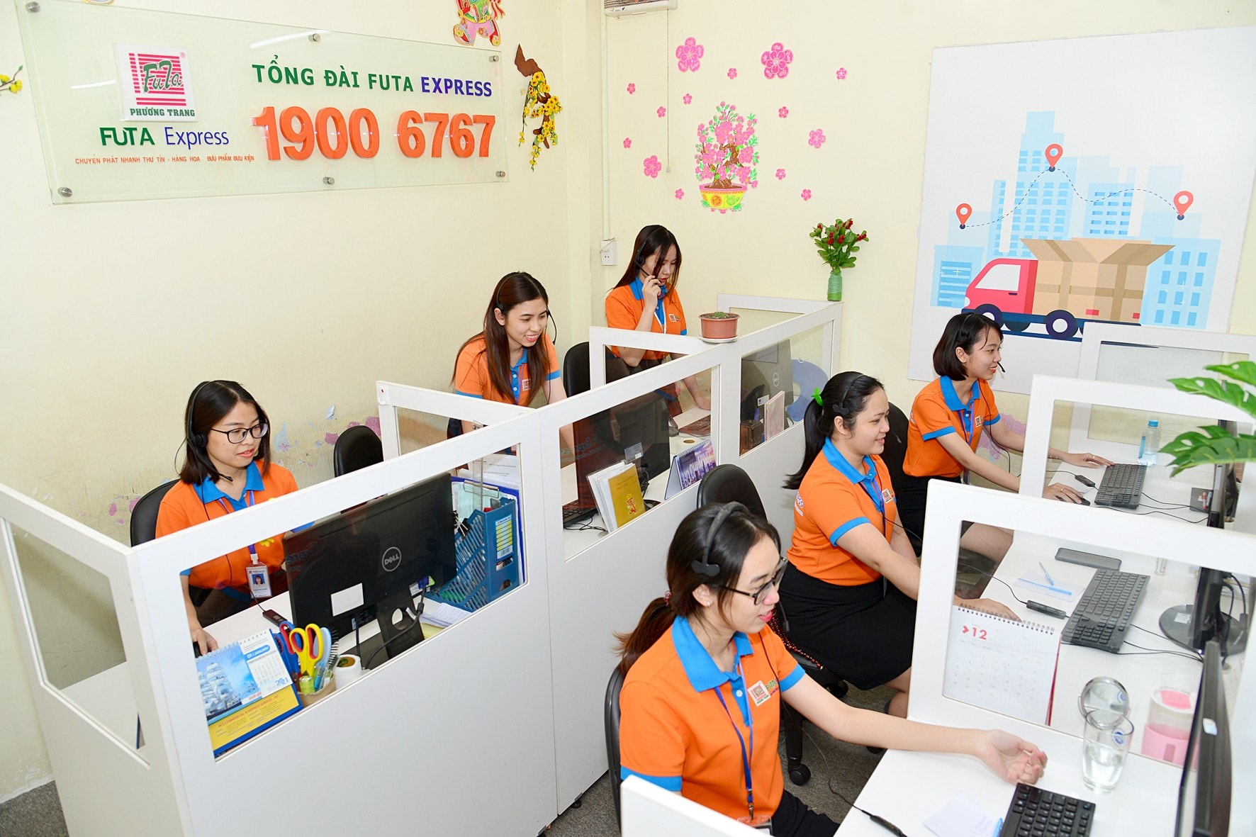 FUTA Group owns and develops a team of dedicated and professional customer care and consulting is always a regular and continuous task