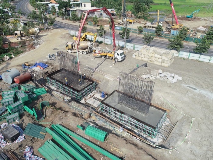 Thi công gói thầu XL03 cao tốc Phan Thiết - Dầu Giây
