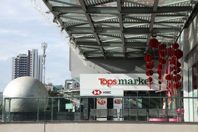 Big C Thảo Điền đã được đổi tên thành Tops Market - Ảnh: Central Retail