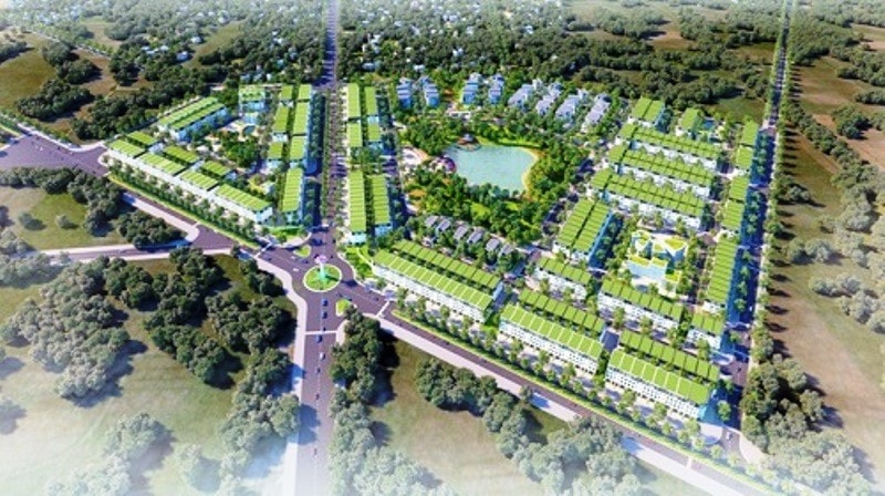 Phối cảnh dự án khu đô thị sinh thái Park City Xuân An