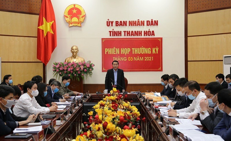 Nhiều dự thảo được thông qua tại phiên họp thường kỳ của UBND tỉnh Thanh Hóa