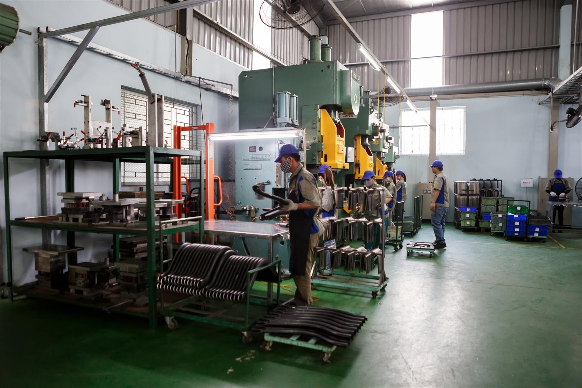 Ngành công nghiệp chế biến, chế tạo là một trong những động lực chính góp phần vào tăng trưởng kinh tế 2021