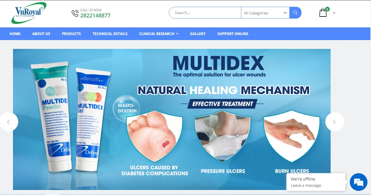 Với Multidex.vn, người mua có thể đặt mua thuốc trực tiếp từ trang web và thanh toán trực tuyến một cách tiện lợi nhất