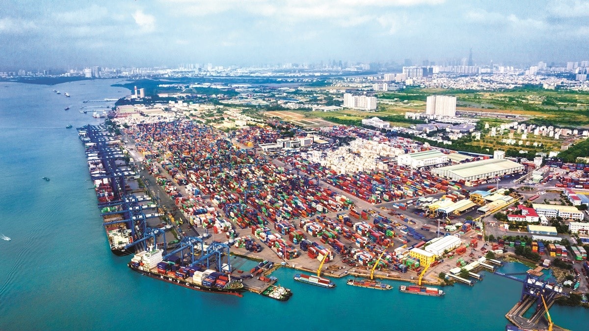 Tính đến thời điểm hiện tại, hệ thống cảng biển Việt Nam hiện có tổng cộng 286 bến cảng... (Ảnh minh họa)