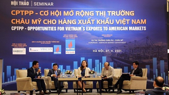 Hội thảo là cơ hội để mở rộng thị trường châu Mỹ cho hàng xuất khẩu Việt Nam (Ảnh: Nguyễn Hường)