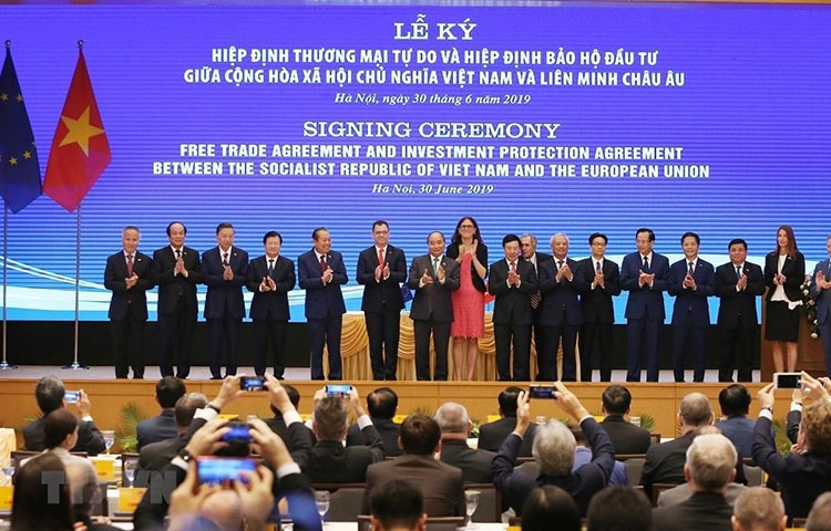 EVFTA và EVIPA được ký kết tại Hà Nội