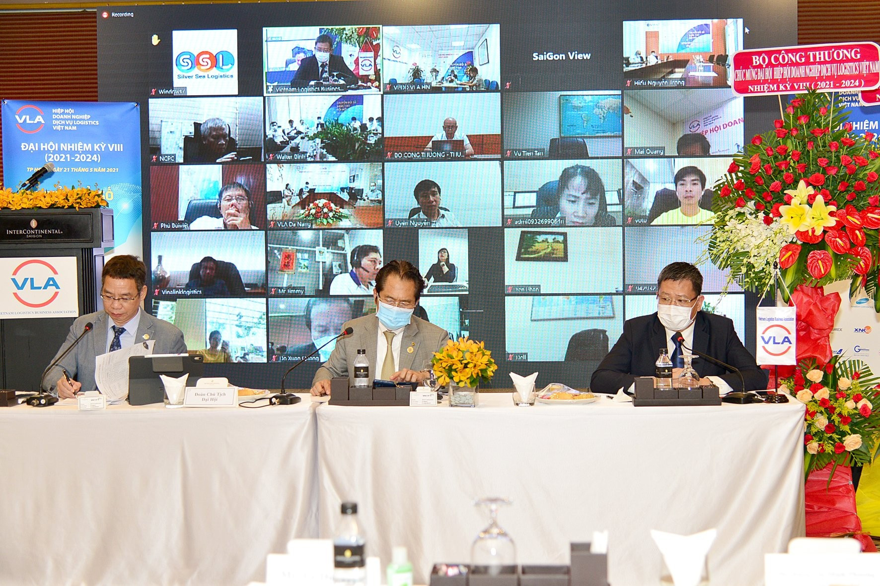 Đại hội Nhiệm kỳ VIII VLA được tổ chức theo hình thức trực tuyến (Ảnh: Phó Bá Cường)