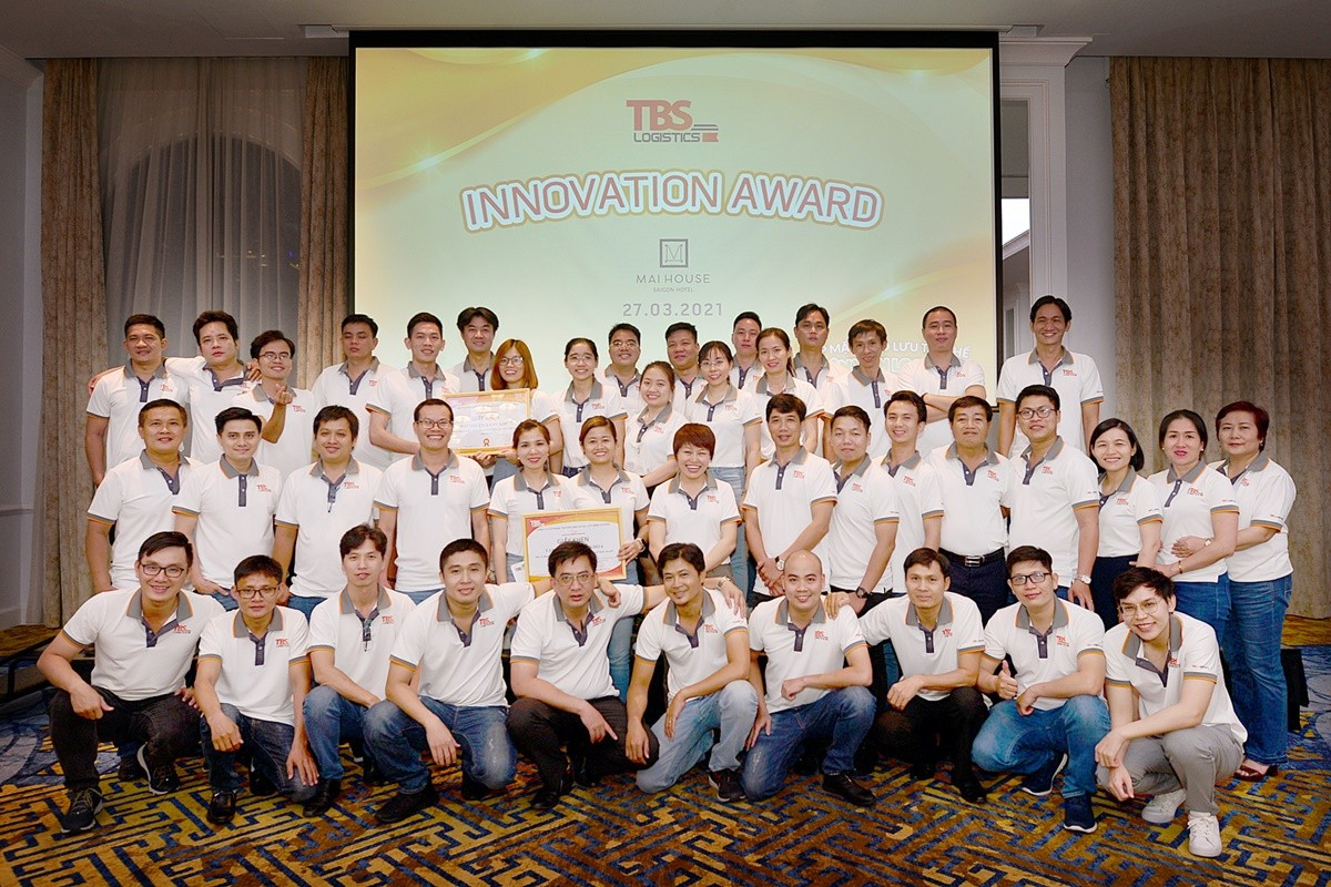 TBS Logistics đã phát triển quỹ Innovation Award khuyến khích người lao động sáng tạo, cải tiến (Ảnh: Phó Bá Cường)