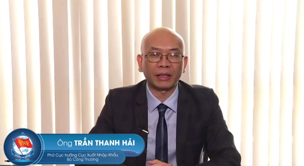 Ông Trần Thanh Hải, Phó Cục trưởng Cục Xuất nhập khẩu (Bộ Công Thương) chia sẻ tầm nhìn phát triển các ICD ở Đông Nam Bộ kết nối với khu vực cảng Cái Mép 