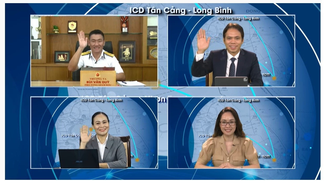 Hội thảo được tổ chức trực tuyến, thu hút sự quan tâm của nhiều hãng tàu, doanh nghiệp xuất nhập khẩu và logistics