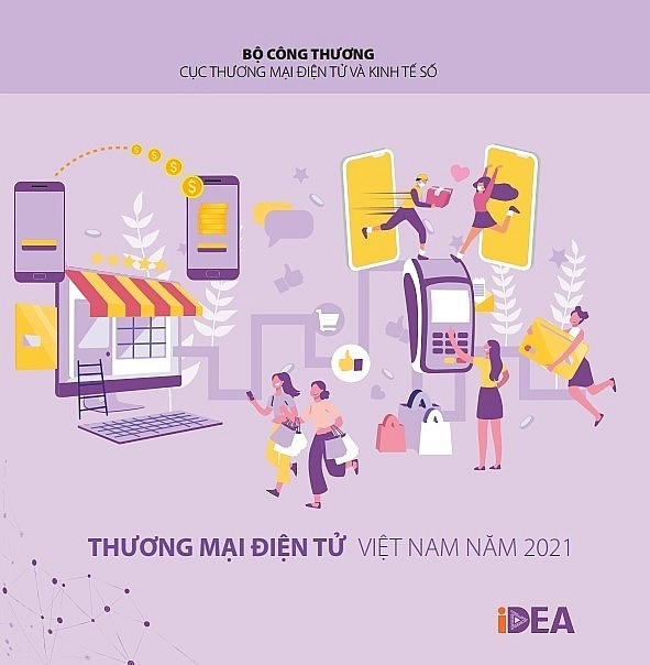Cục Thương mại điện tử và Kinh tế số (Bộ Công Thương) đã ra mắt ấn phẩm Sách trắng Thương mại điện tử Việt Nam năm 2021