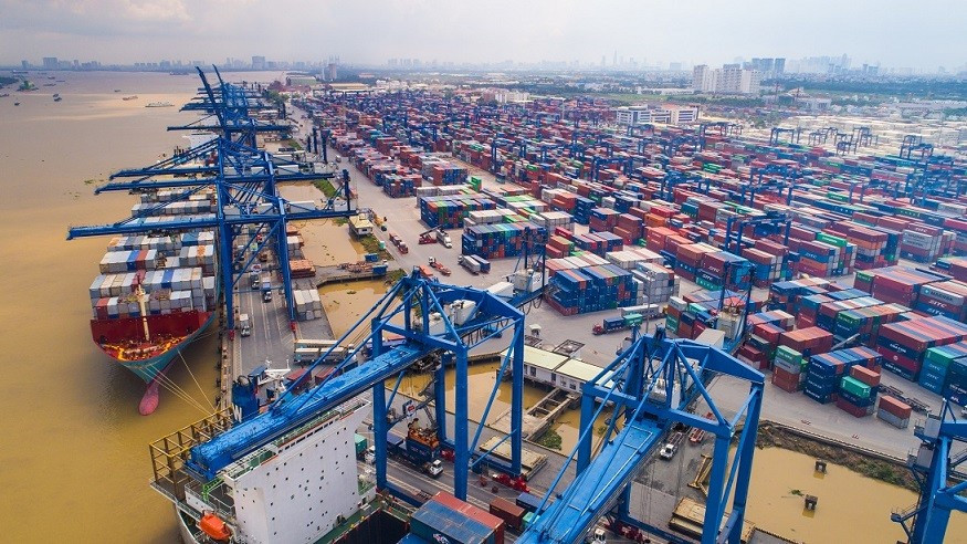 Các cơ sở thuộc hệ thống Tân Cảng Sài Gòn vẫn đang duy trì dịch vụ đóng gạo xuất khẩu