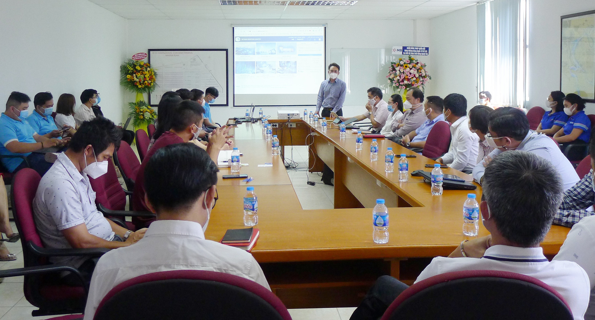 Lễ ra mắt hệ sinh thái Vietnam Smarthub Logistics (VSL) diễn ra tại cảng container quốc tế SP-ITC