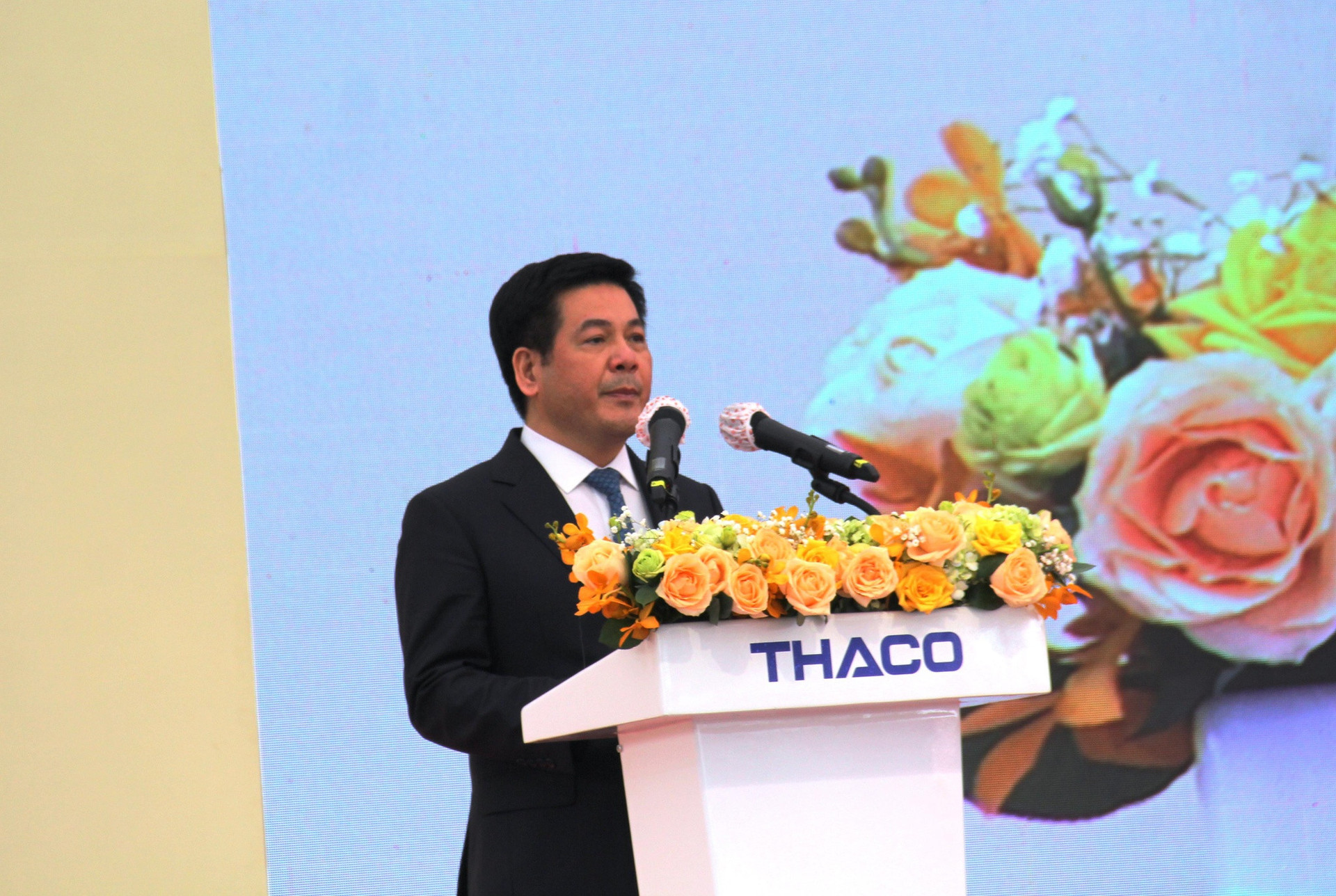 Bộ trưởng Bộ Công thương Nguyễn Hồng Diên phát biểu tại buổi lễ