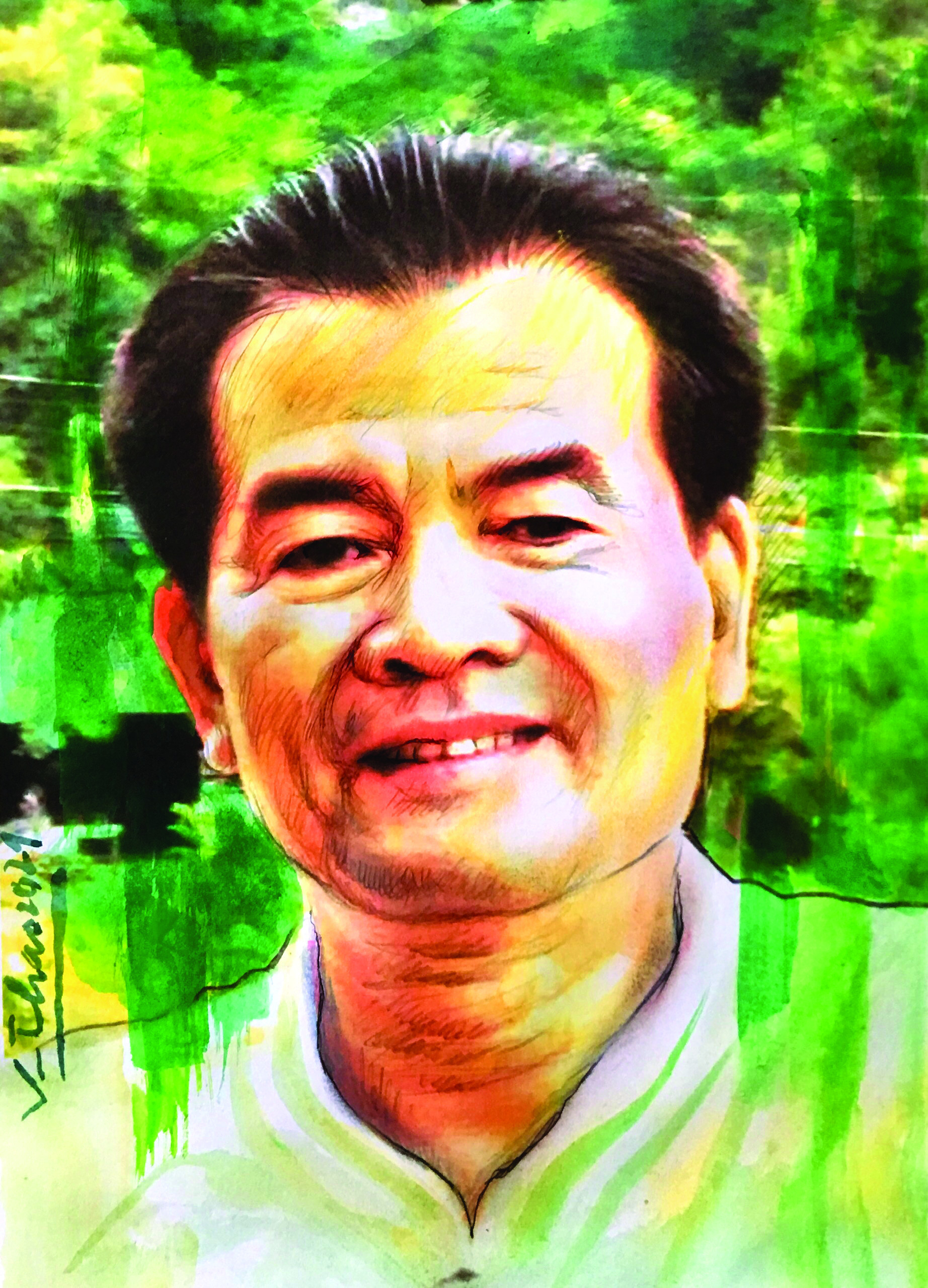 Musician Nguyen Hoa