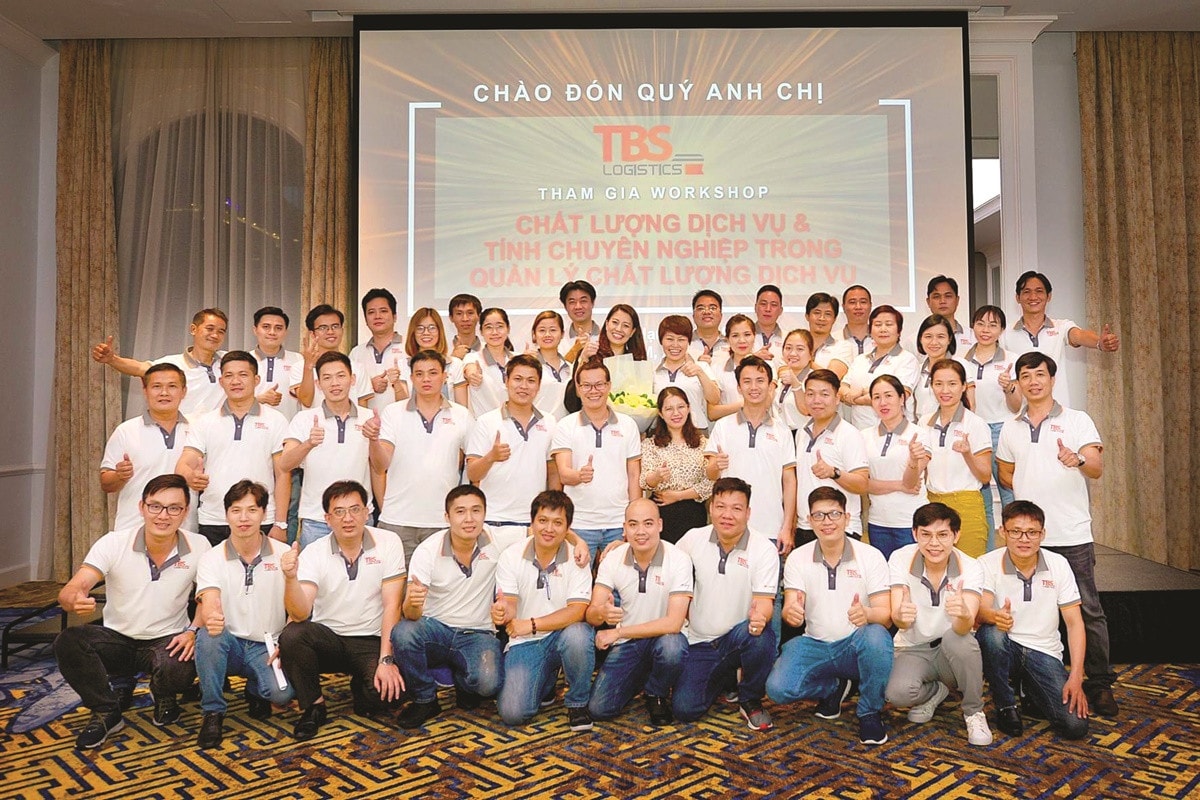 TBS Logistics luôn chú trọng đào tạo, bồi dưỡng lực lượng lao động trẻ