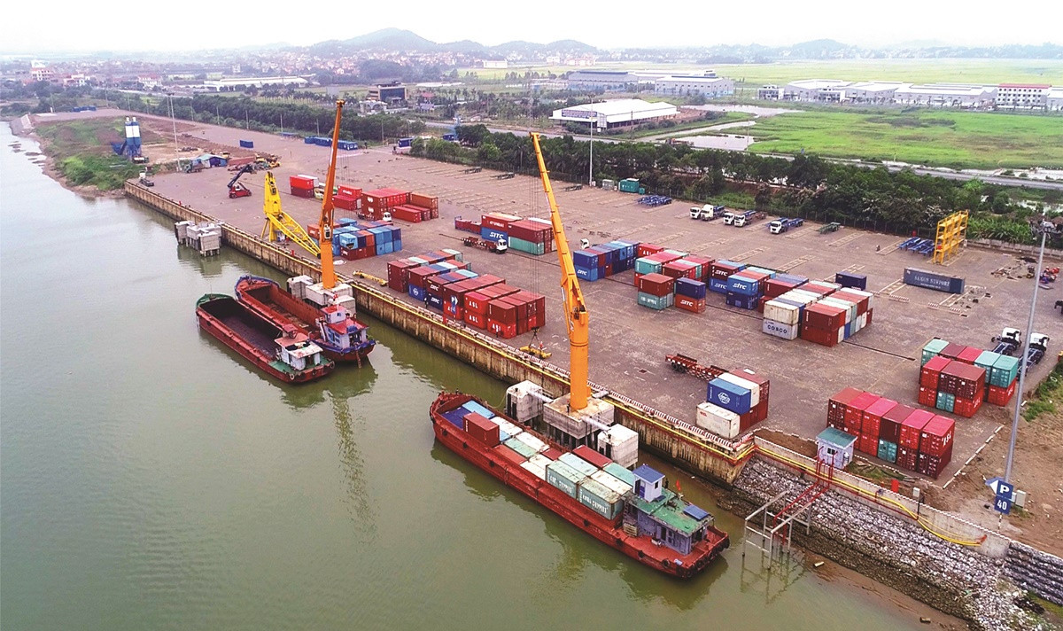 ICD Tân Cảng - Quế Võ, mắt xích quan trọng trong chuỗi logistics xanh khu vực phía Bắc