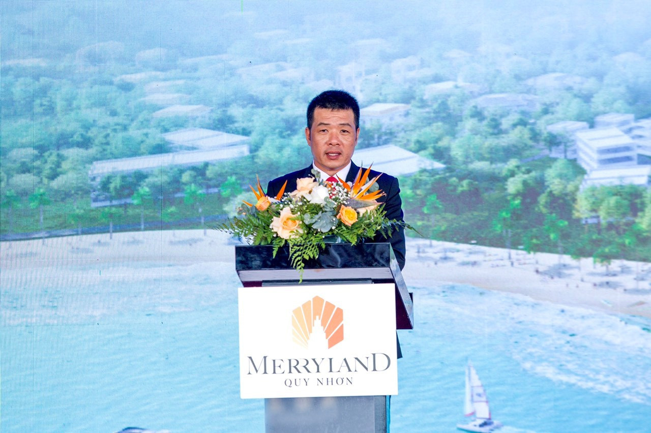 Ông Hà Quốc Minh – Đại diện Phát triển Kinh doanh Marriott International tại Việt Nam chia sẻ tại sự kiện
