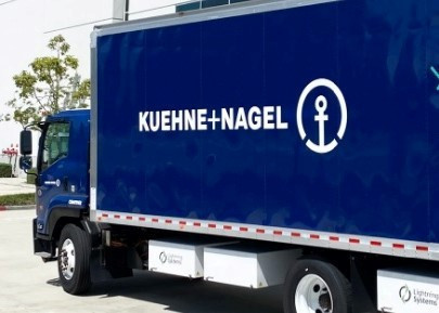 Xe tải điện Kuehne + Nagel Bắc Mỹ
