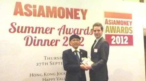 BIDV nhận 02 giải thưởng “Quản lý tiền mặt 2012”