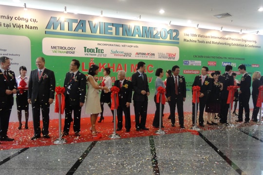 MTA Việt Nam 2012 :   Hội tụ của các thương hiệu máy công cụ quốc tế