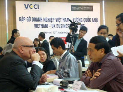 Gặp gỡ doanh nghiệp Việt Nam - Vương quốc Anh