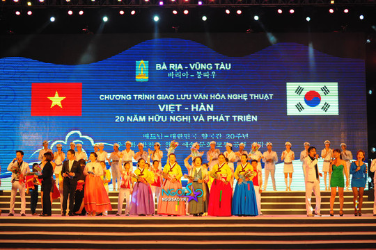 Bà Rịa - Vũng Tàu hưởng ứng năm  hữu  nghị Việt  Nam - Hàn Quốc