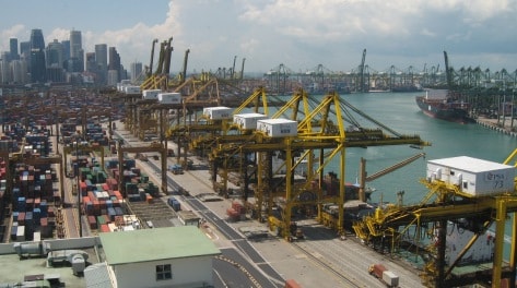 Singapore: Đứng đầu về cảng biển châu Á