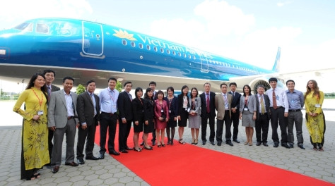 Tổng Công ty Hàng không Việt Nam nhận bàn giao Airbus A321-200